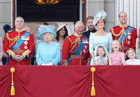 Meghan S First Trooping The Colour Kate Middleton And Meghan Markle S