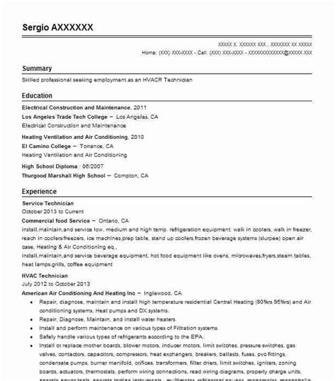 Hvac apps aren't the only way to get a job done right the first time, but they're a. Best Hvac And Refrigeration Resume Example | LiveCareer