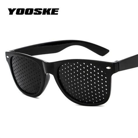buy yooske anti myopia pinhole glasses pin hole sunglasses eye exercise