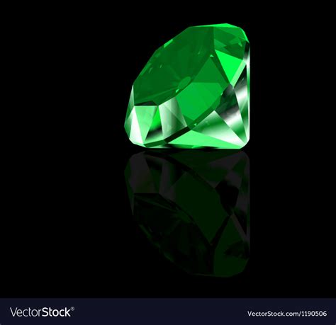 Green Diamonds Background