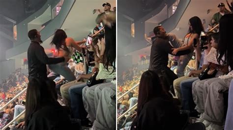 Fan Goes Viral After Twerking On Security Guard At Sza Concert