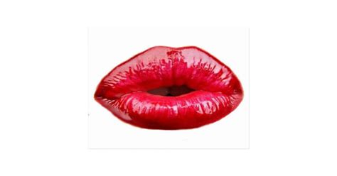 Kissing Lips Postcard Zazzle
