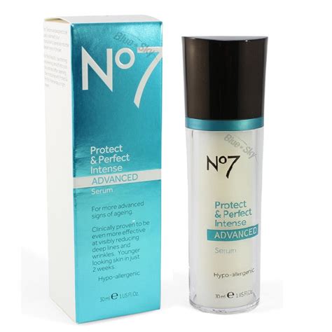 Boots No 7 30ml Protect And Perfect Intense Advanced Serum Bottle