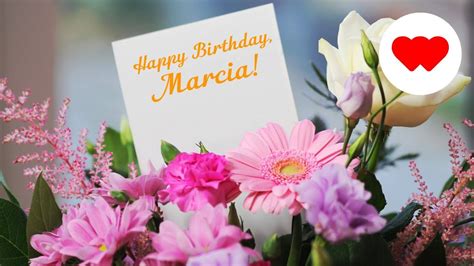 Happy Birthday Marcia Youtube