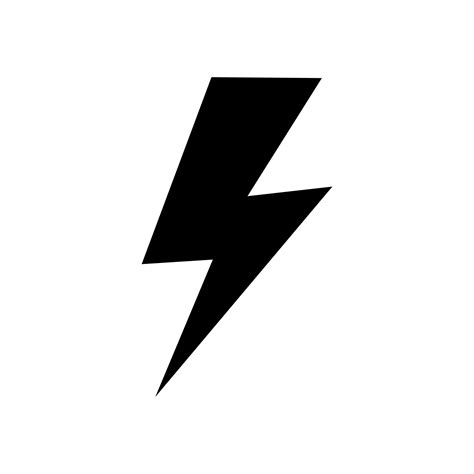 Lightning Icon Design Element Logo Element Illustration Thunder
