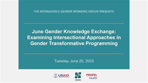 examining intersectional approaches in gender transformative programming youtube