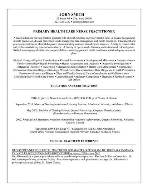 Primary Health Care Nurse Practitioner Certificate Program Allied