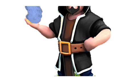 An ice wizardcard costs 3elixir to deploy. Clash Of Clans Clipart Wizard - Clash Royale Fire Wizard ...