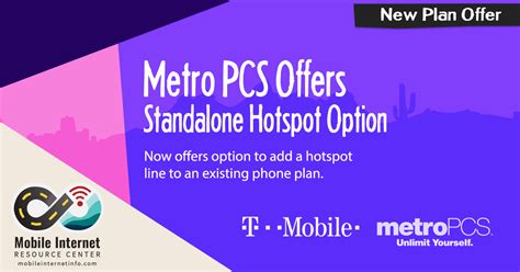 Metropcs Now Offers Dedicated Data Hotspot Plans Mobile Internet