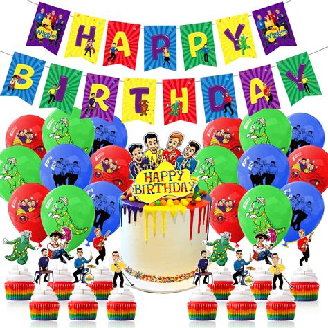 Buy The Wiggles Birthday Party Supplies The Wiggles Party Decorations