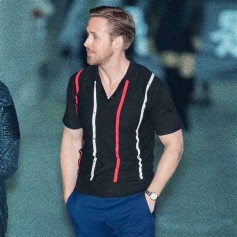 Ryan Gosling Shows You How To Wear A Polo Shirt This Winter Gq Old
