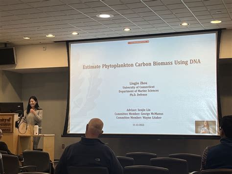 Dr Lingjie Zhou Defends Phd On Quantifying Phytoplankton Carbon