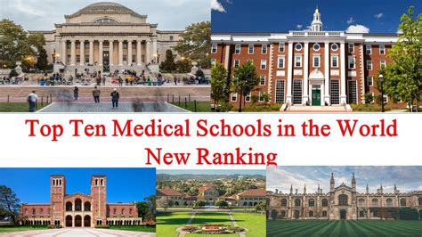 Top Ten Medical Schools In The World New Ranking Mayo Clinic School