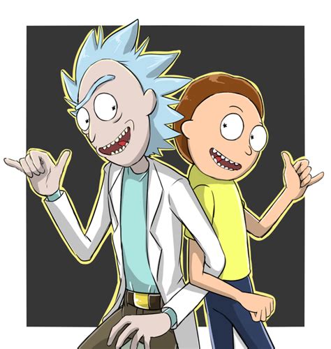 Forever Rick And Morty By Aimyneko D9p2lvt Rick And Morty Fan Art