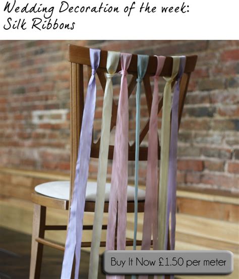 Ribbons For Wedding Chairs ~ Wedding Decoration Of The