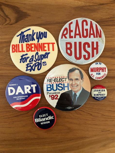 Vintage Lot Of Political Pins Buttons Presidential Congress Etsy 日本