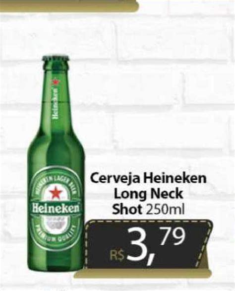 Oferta Cerveja Heineken Long Neck Shot Na Coocerqui Br