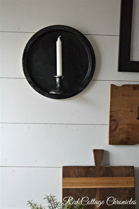 Thrift Store Upcycle Decor Challenge Farmhouse Wall Sconce