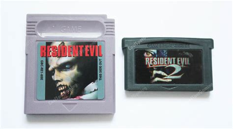 Double Pack Resident Evil Prototype Gbc And Resident Evil 2 Unrelea
