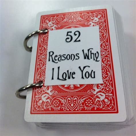 52 Reasons I Love You Took Longer Than I Thought To Come Up With 52