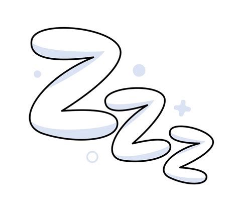 Sleeping Zzz Z Z Z 19507711 Vector Art At Vecteezy
