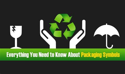 Popular Packaging Symbols Explained Infographic Visualistan