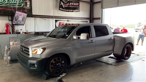 Nortex Autoworks Dually Tundra On The Dyno Youtube