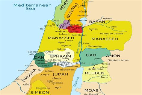 The Tribes Of Israel Berean Bible Journeys