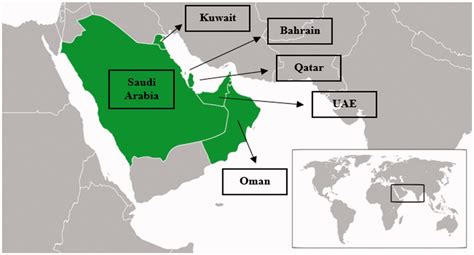 Gulf Cooperation Council Gcc Countries Download Scientific Diagram