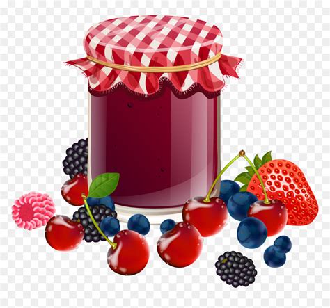 Jam Png Pic Clipart Jar Of Jam Transparent Png Vhv