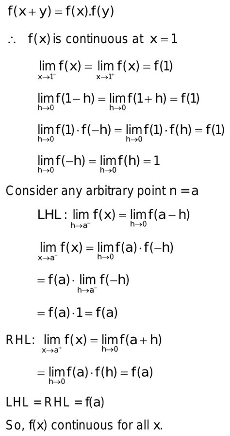 a function f x satisfies the following property f xy flx f y show that the function f x