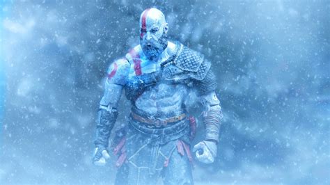 Kratos God Of War Video Game Art Wallpaper Iphone Wallpaper God