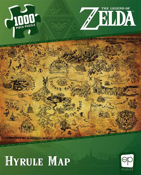 Buy The Legend Of Zelda Hyrule 1000 Piece Jigsaw Puzzle Collectible