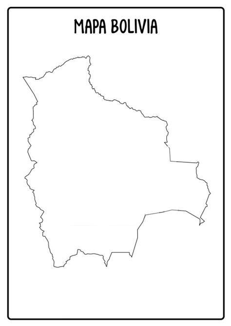 Mapa De Bolivia Para Imprimir Gratis Paraimprimirgratis Com PDMREA