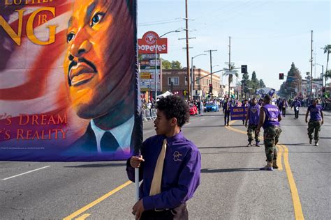 La Honors Martin Luther King With Parade Inspired By The Slain Civil