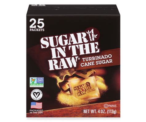 Sugar In The Raw Sugar In The Raw Turbinado Cane Sugar 25 Ct Packs Big Lots