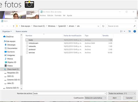 Editar El Archivo Hosts En Windows 10
