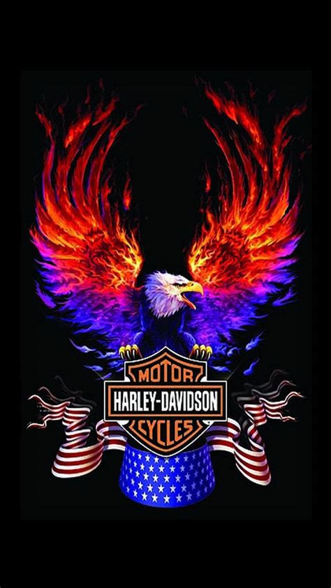 Harley Davidson Eagle Logo Wallpaper