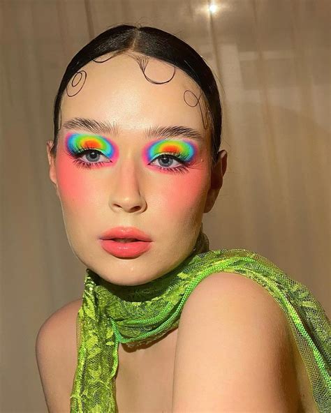 𝐟𝐫𝐞𝐣𝐚 On Instagram “aura 🌈 💫🦋 All I Have To Say Is That Editorial Makeup Has My Heart I Wish