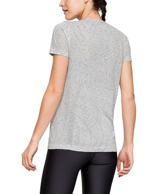 Under Armour Damen Fitness Shirt Ua Vanish Seamless Spacedye Grau