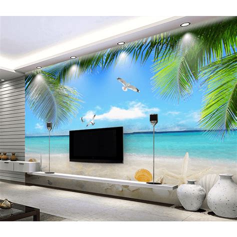 3d Wallpaper Starfish Beach 277 Wallpaper Mural Wall Mural Wall Murals