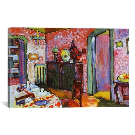 Buy dining room canvas prints designed by millions of independent artists from all over the world. Vault W Artwork 'Interior (My Dining Room)' by Wassily ...