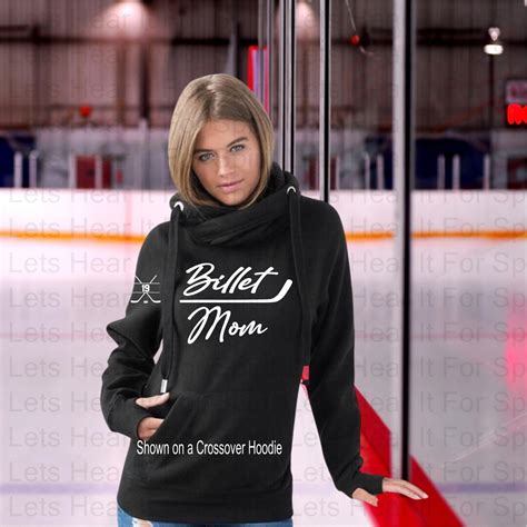 Billet Mom Hoodie Custom Hockey Billet Mom Hoodie Personalized Hockey