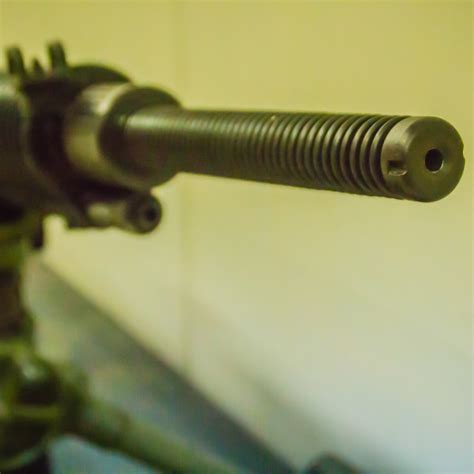 old japanese light machine gun 7 7 mm in the public museum light machine gun license