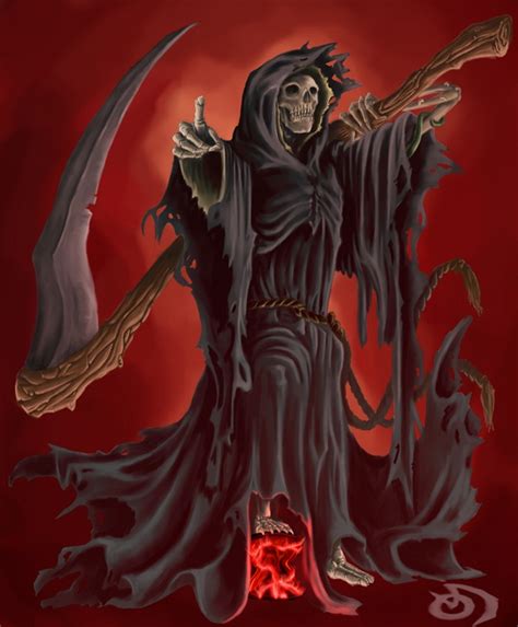 Grimy By ~drgn Skull05 On Deviantart Grim Reaper Grim Reaper Tattoo