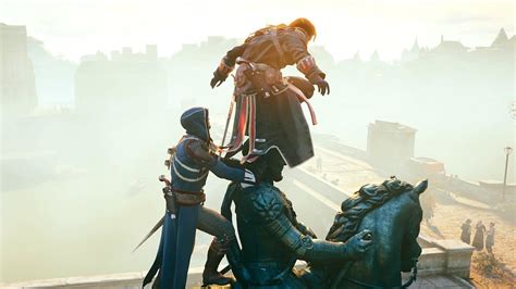 Assassin S Creed Unity Beautiful Paris Slow Motion Parkour Youtube