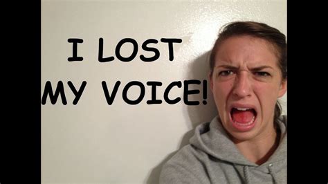 Losing Your Voice Youtube