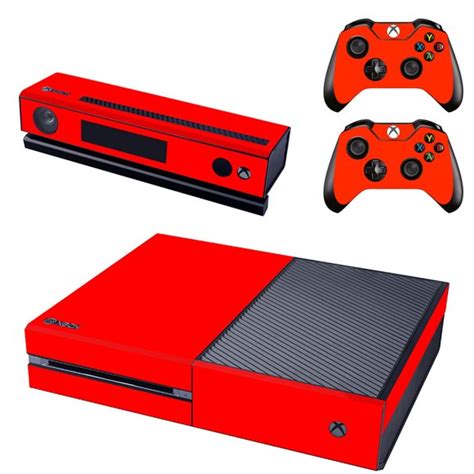 Køb Reytid Red Xbox One Console Skin Sticker 2 X Controller