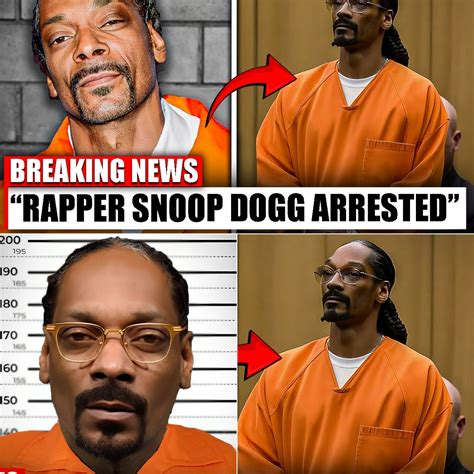 Breaking News Snoop Dogg Arrested Found Guilty In Tupac Murder Case