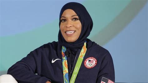 muslim american olympian says she was held by u s customs